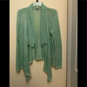 Charlotte Russe Aqua Knit Cardigan